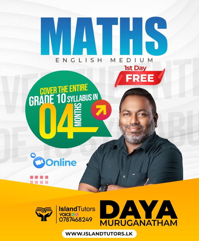 Cover the entire maths grade 10 syllabus with past paper questions in 4 months !